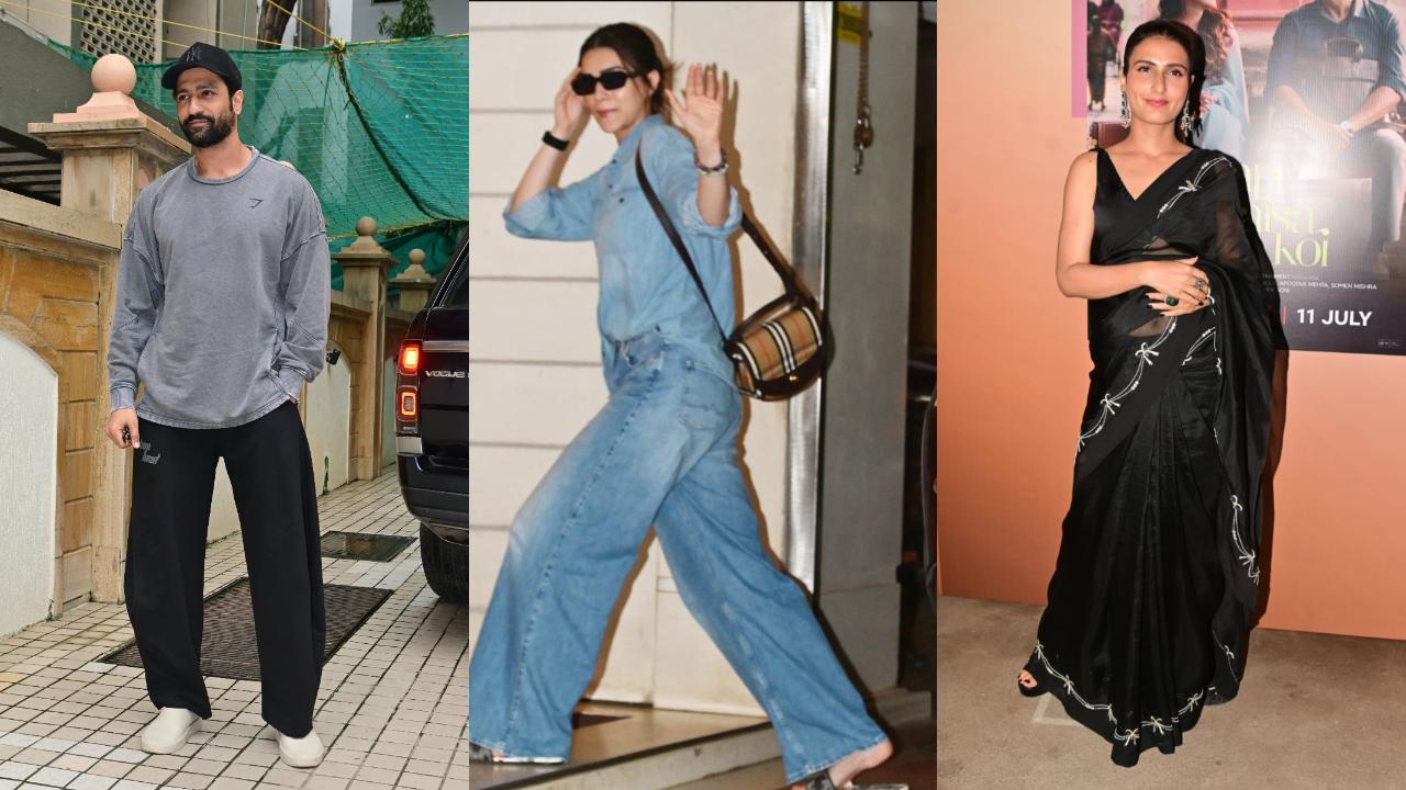 Spotted in the city: Vicky Kaushal, Kriti Sanon, Fatima Sana Shaikh and more