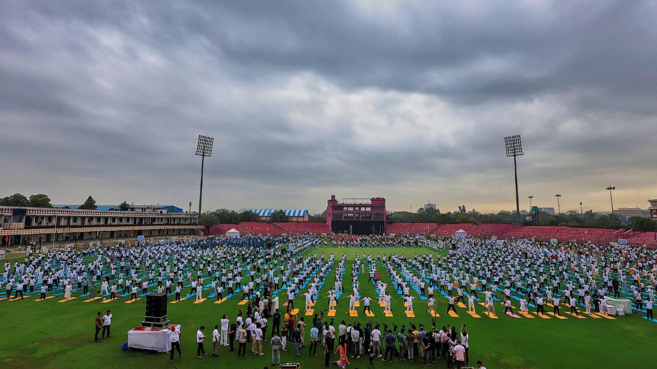 IN PHOTOS: India celebrates International Yoga Day 2025