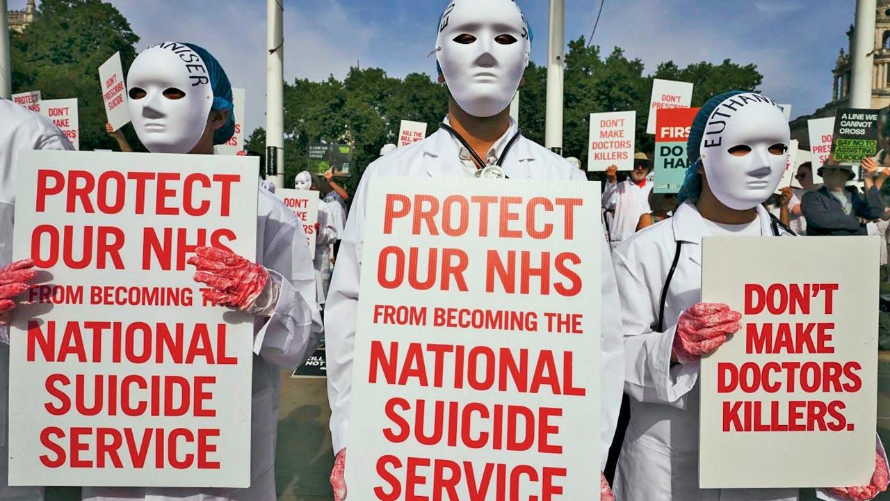 British lawmakers votes on assisted dying bill for terminally ill adults